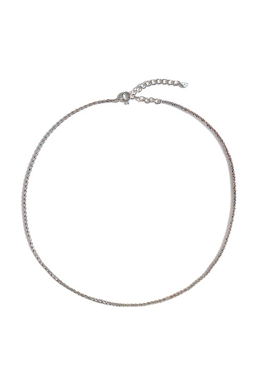 PS005  ITALY CHAIN Silver 925  Necklace