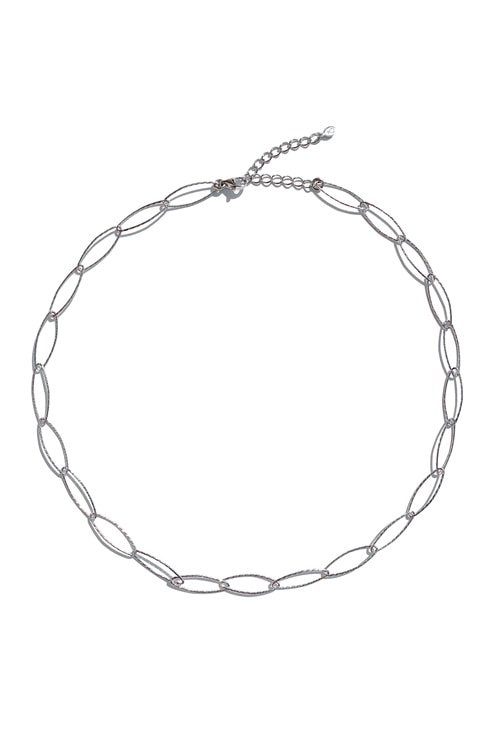 PS004  ITALY CHAIN Silver 925  Necklace