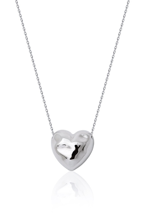 PB109 Hammering Heart Necklace